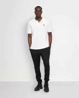 Pique Polo White