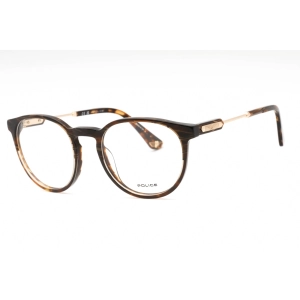 Police Men's Eyeglasses - Tortoise Plastic Full Rim Frame Clear Lens | VPLF10 09AX