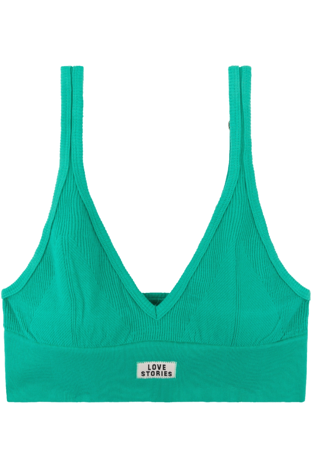 Posey Unpadded Bralette Green
