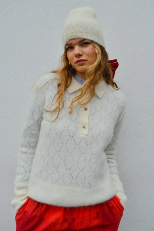 Project AJ117 Clotilde Chalk Pullover