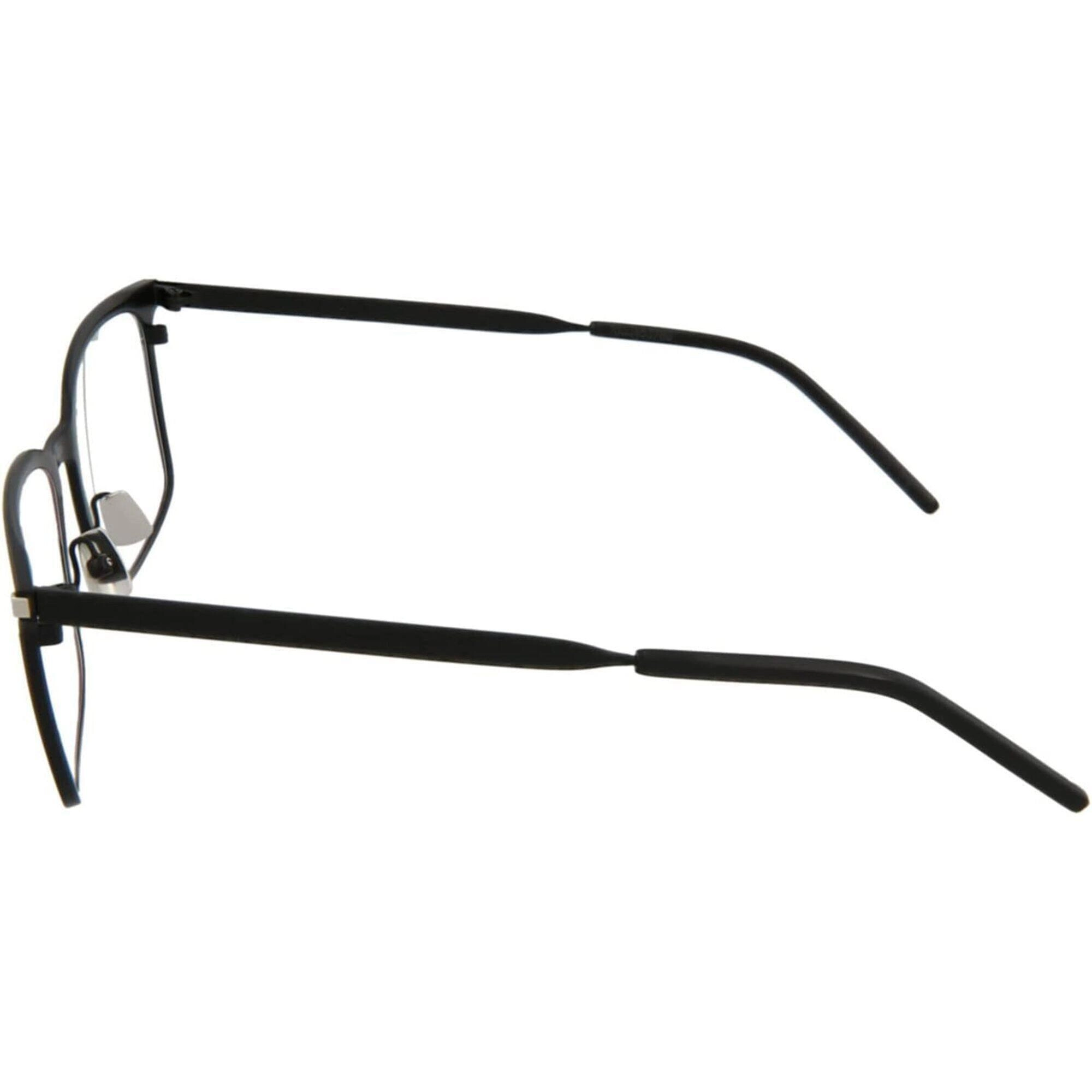 Saint Laurent Men's Eyeglasses - Black Metal Rectangular | SAINT LAURENT SL265 005