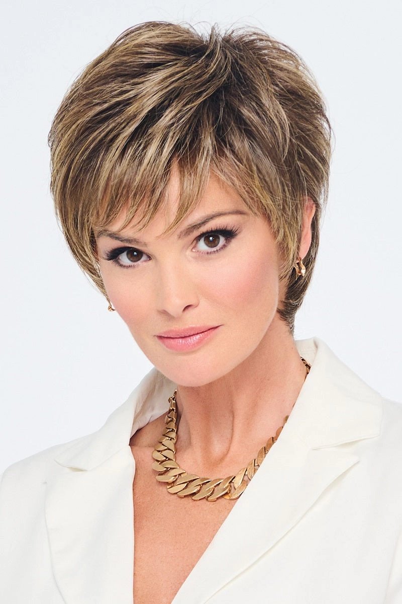 Sale- Raquel Welch Wigs - Fierce & Focused - Color: Shaded Cappuccino (RL12/22SS)