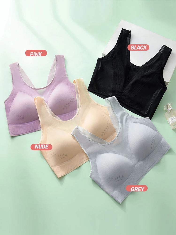 Seamless Thin Breathable Lounge Daily Bra