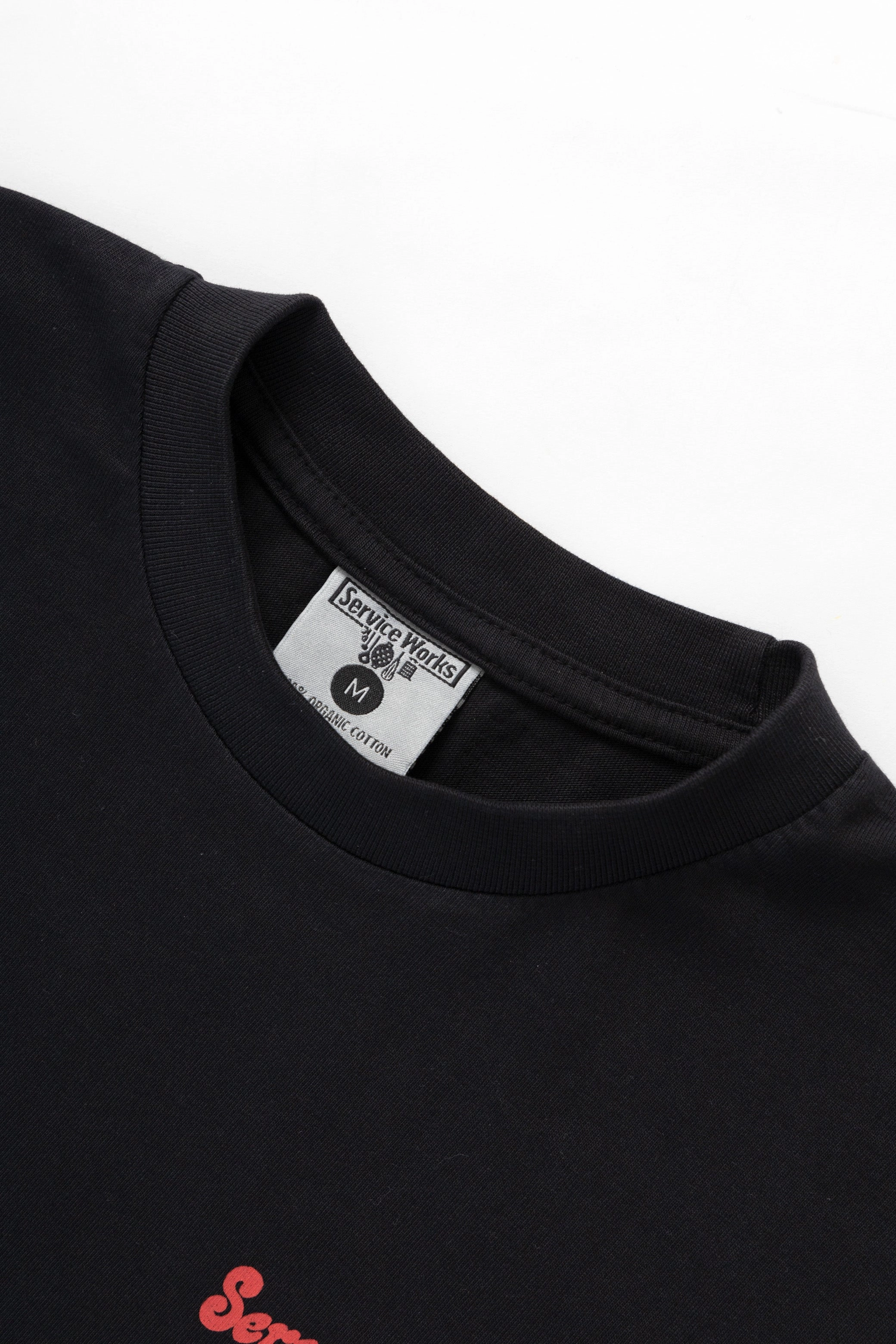 Service Works - Work   Pleasure Tee - Black