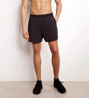 Short de sport homme en matière aérée Noir Dim Move