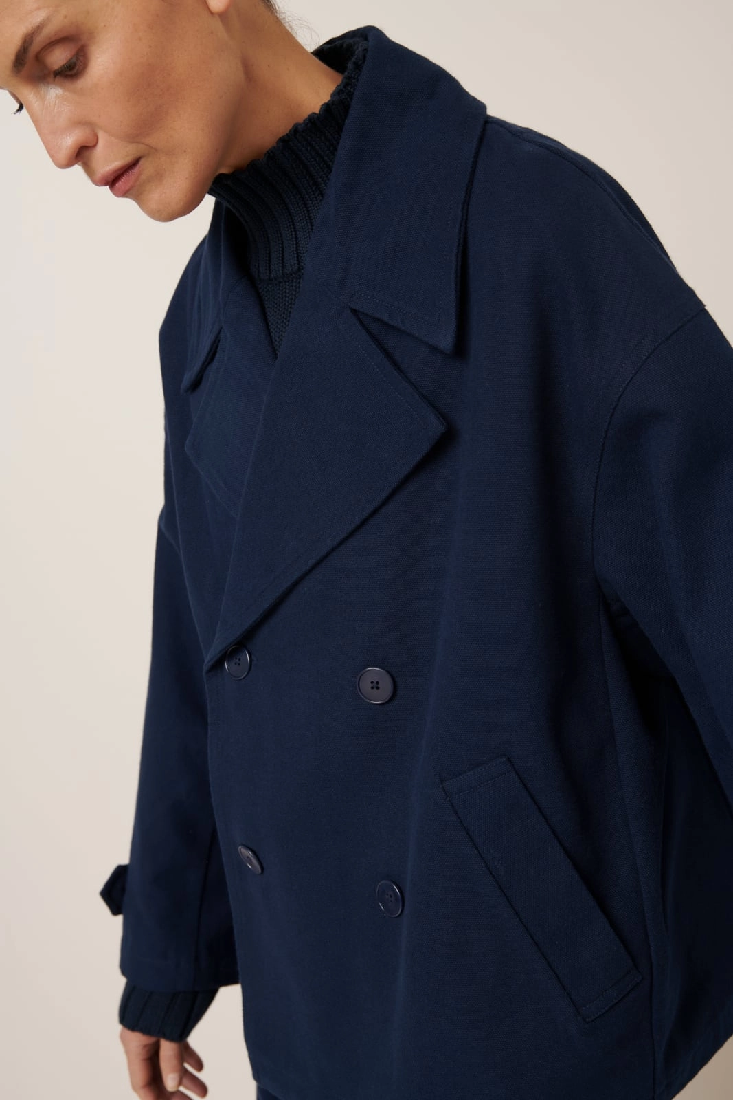 Silhouette Jacket - Evening Navy