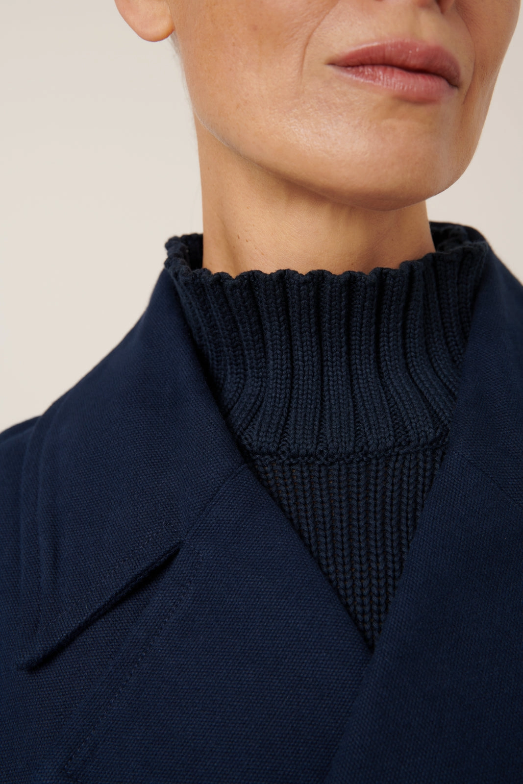 Silhouette Jacket - Evening Navy