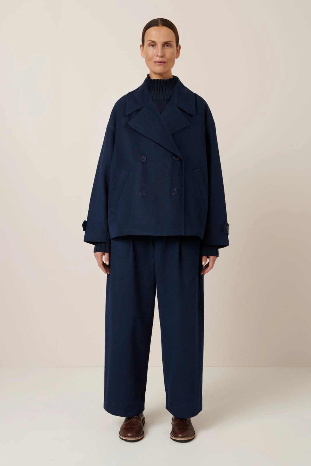 Silhouette Jacket - Evening Navy