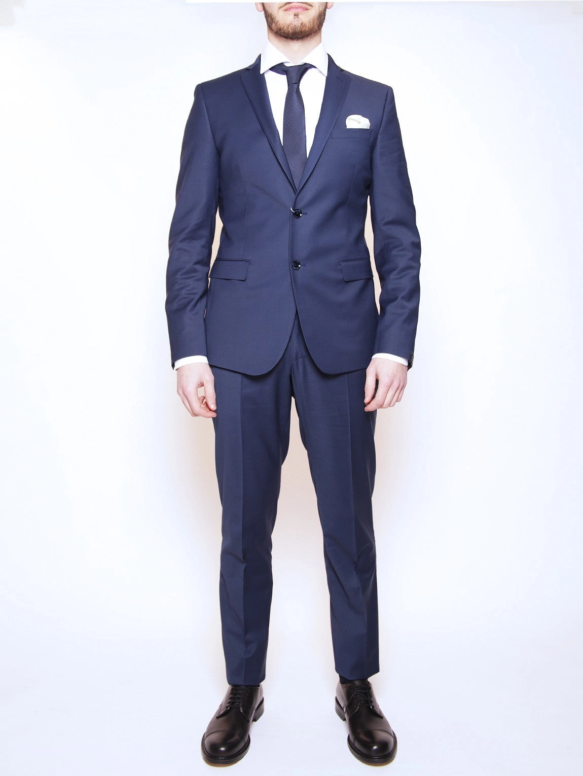 Single-breasted Navy suit
