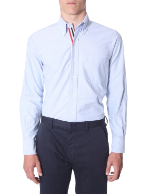 Thom Browne Buttoned Long-Sleeved Shirt