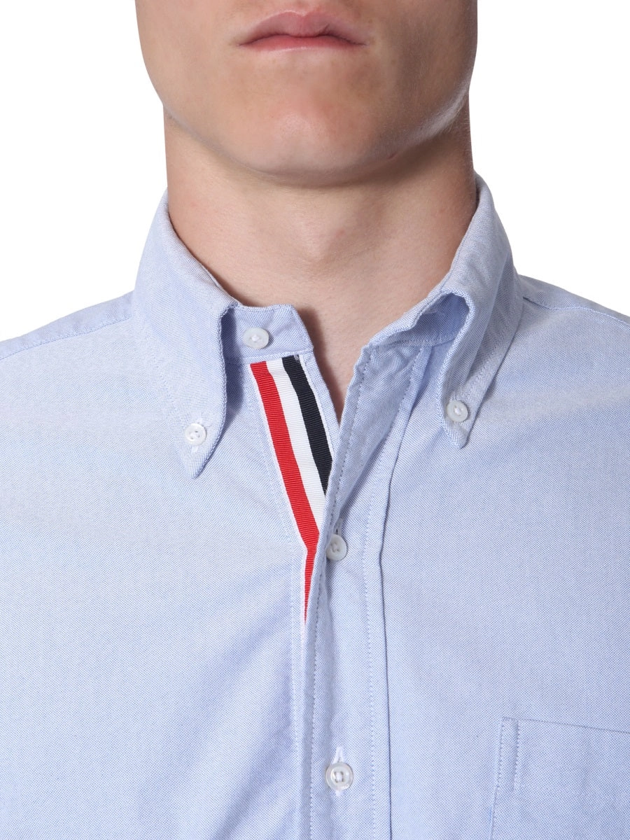 Thom Browne Buttoned Long-Sleeved Shirt