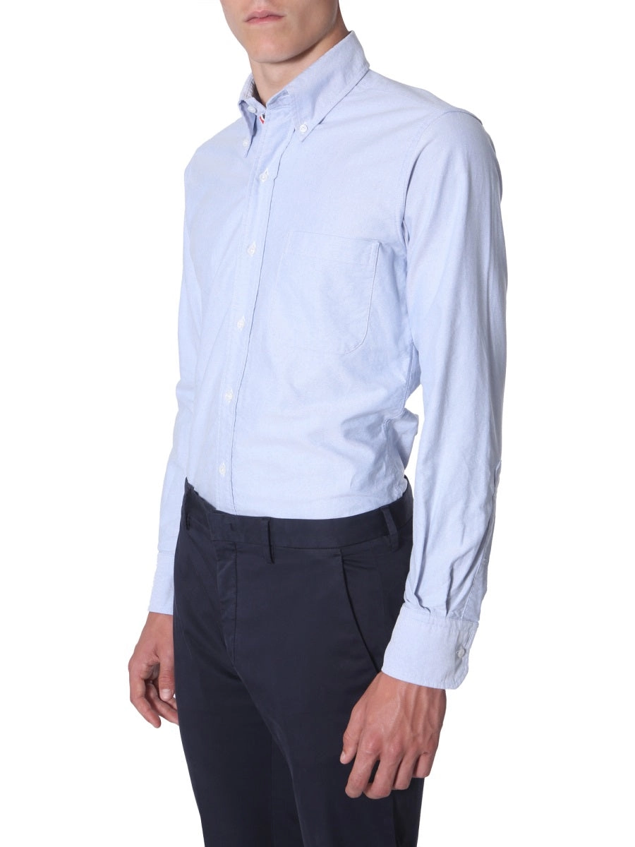 Thom Browne Buttoned Long-Sleeved Shirt