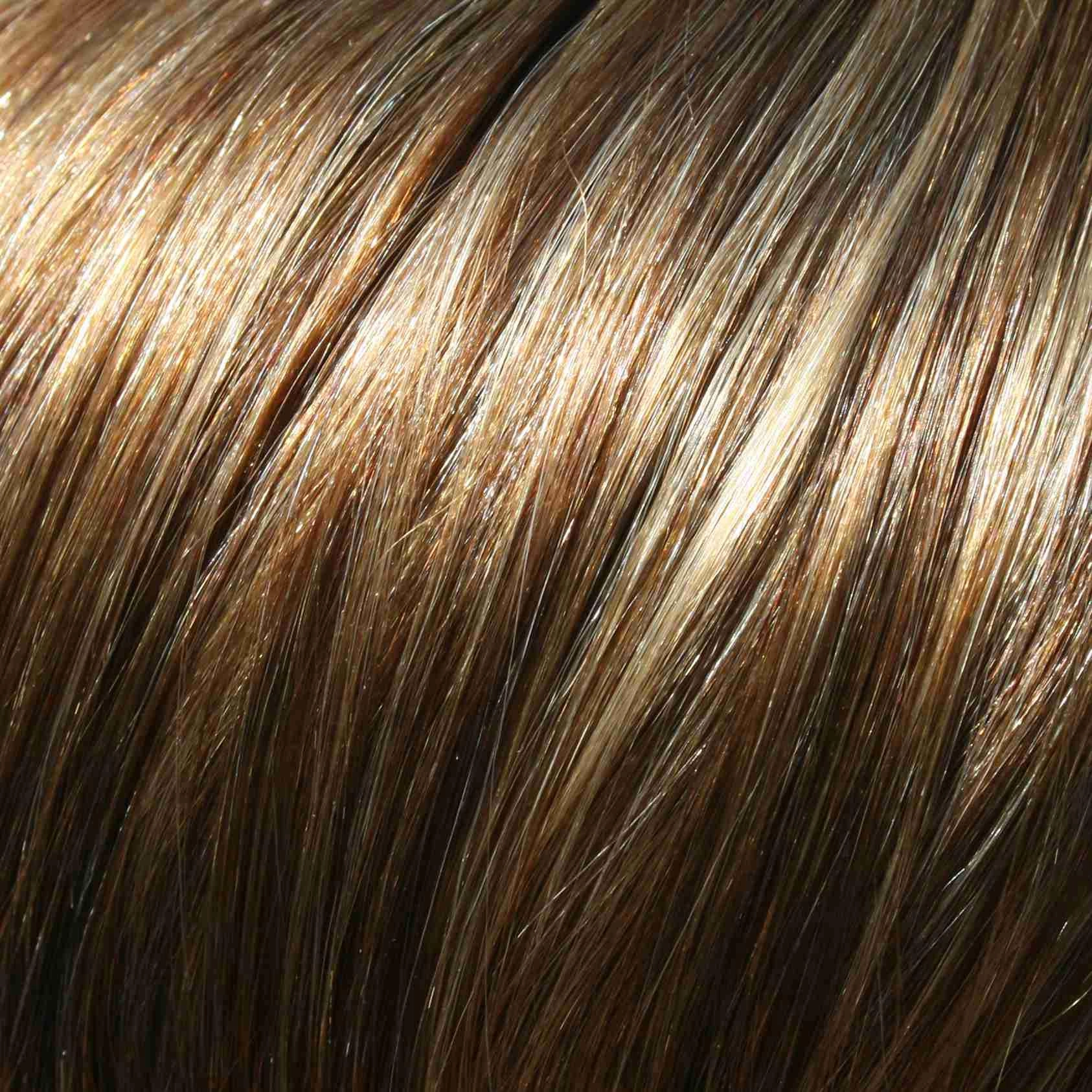 Top Full 12" HH Hairpiece by easiHair |Human Hair (Monofilament Base)