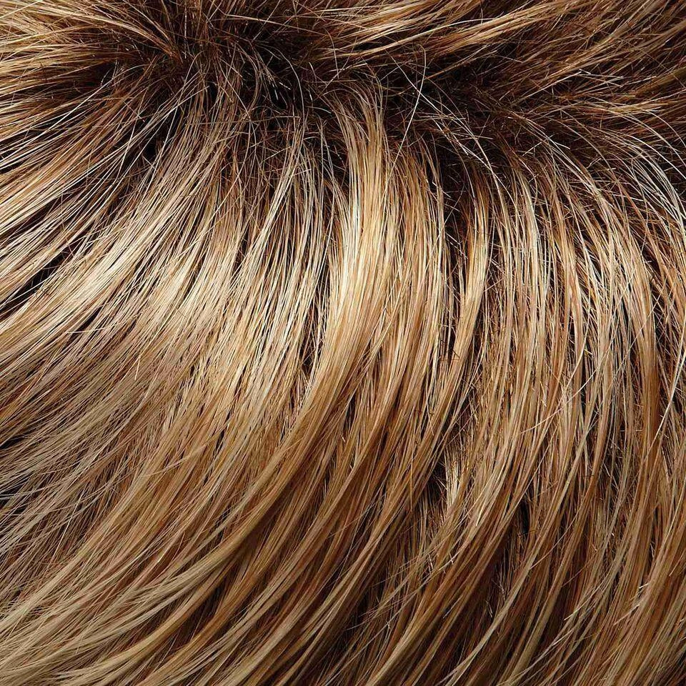 Top Full 12" HH Hairpiece by easiHair |Human Hair (Monofilament Base)