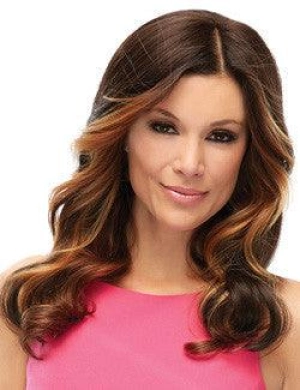 Top Level Hair Addition by Jon Renau | Synthetic (Monofilament Base)