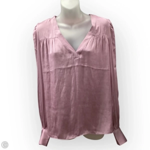 Top Long Sleeve By Express In Pink, Size: M