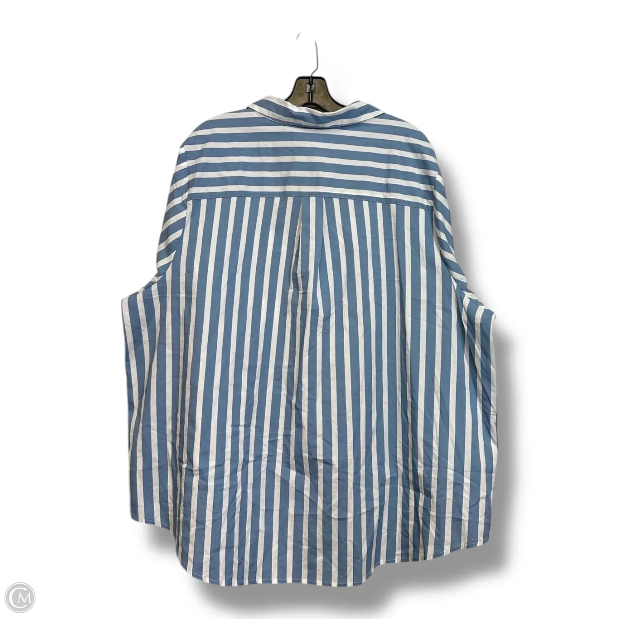 Top Long Sleeve By Torrid In Striped Pattern, Size: 4