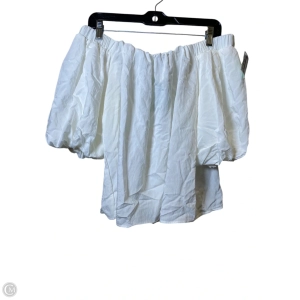 Top Short Sleeve By H&m In White, Size: S