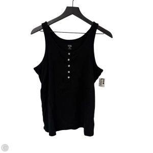 Top Sleeveless Basic By Ana In Black, Size: Xxl