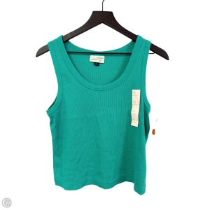 Top Sleeveless Basic By Universal Thread In Green, Size: L