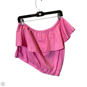 Top Sleeveless By A New Day In Pink, Size: M