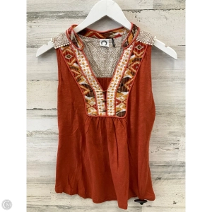 Top Sleeveless By Akemi And Kin In Orange, Size: S