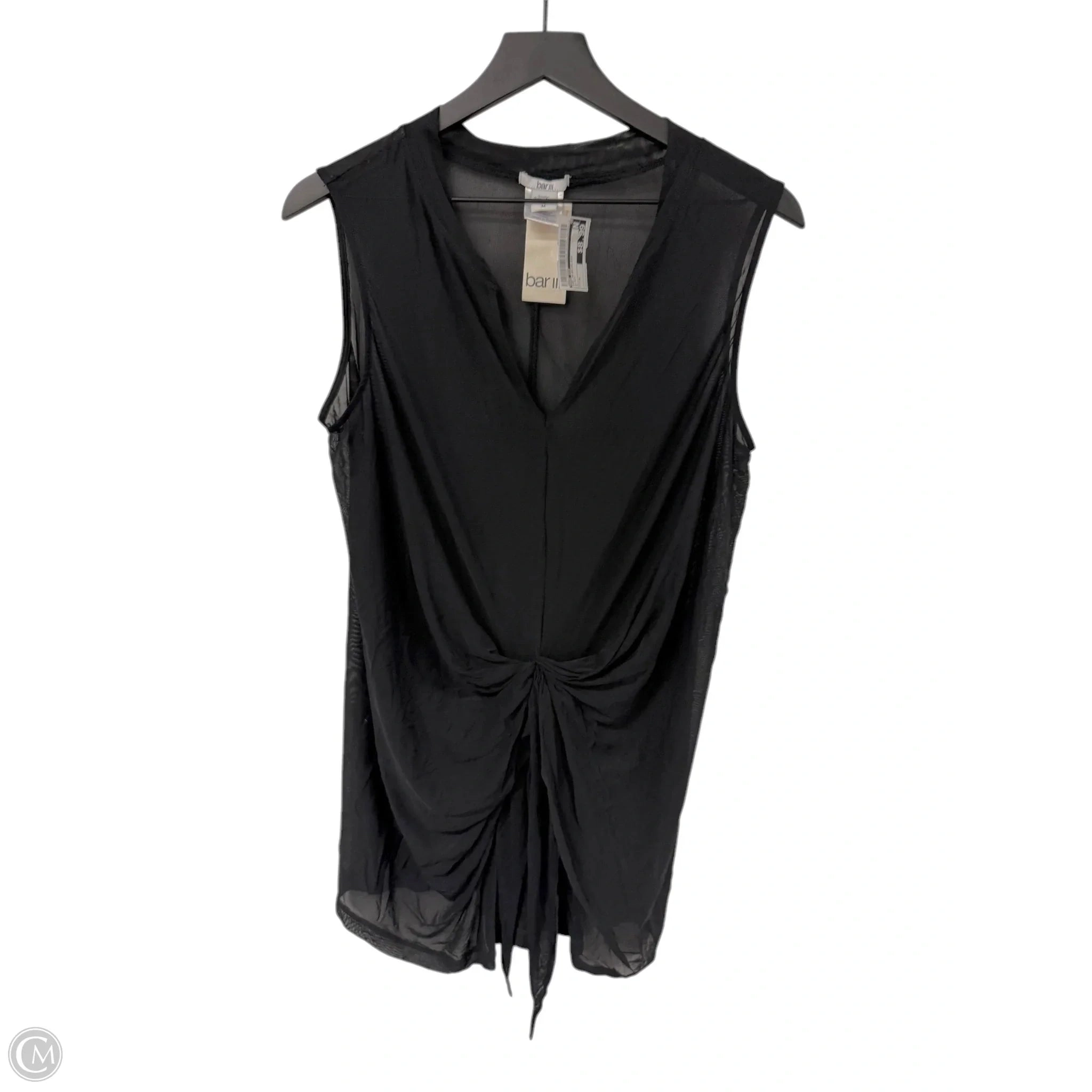 Top Sleeveless By Bar Iii In Black, Size: M