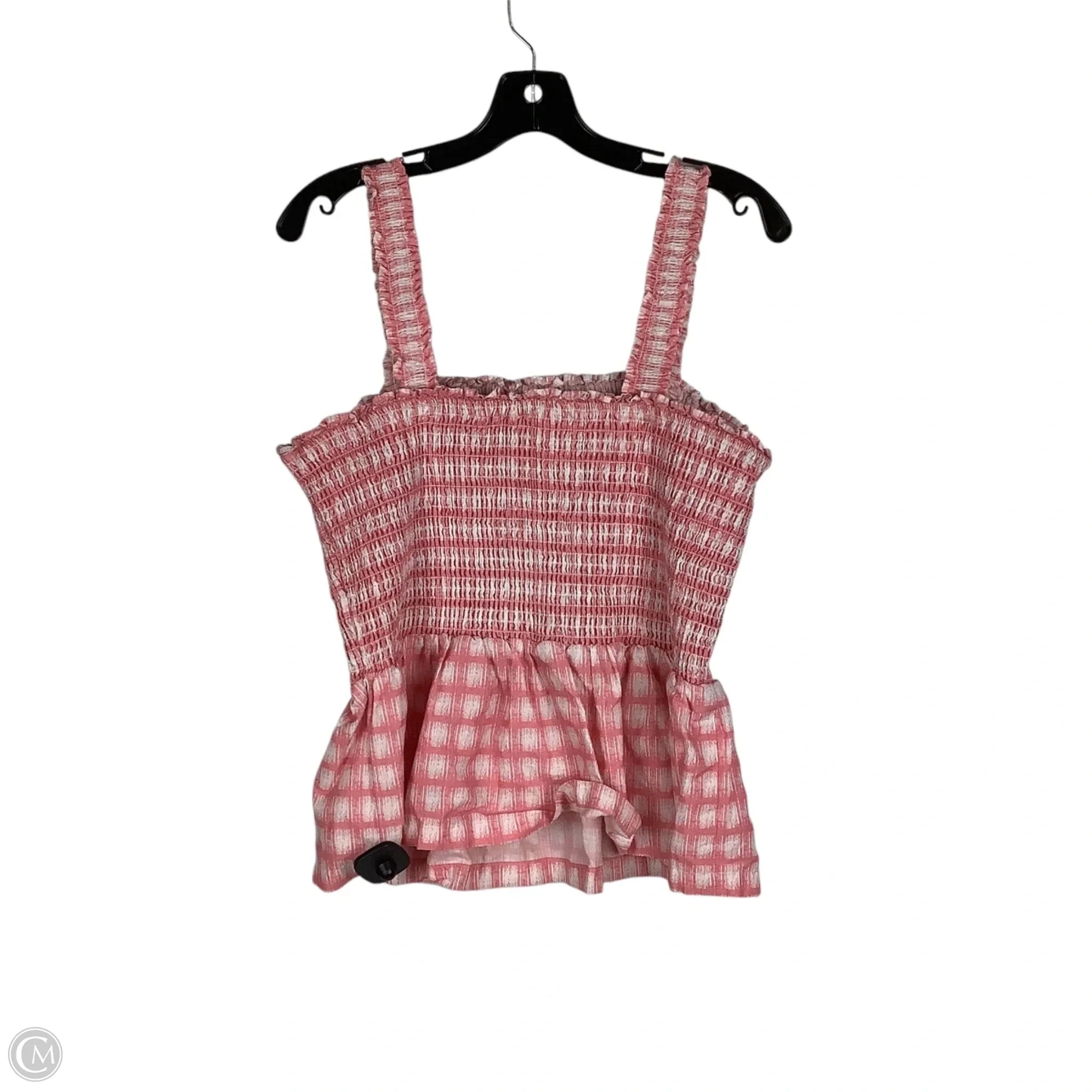 Top Sleeveless By Clothes Mentor In Pink, Size: L