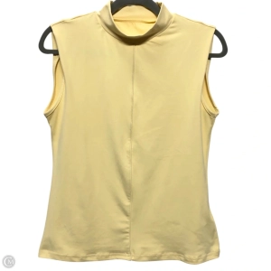 Top Sleeveless By Clothes Mentor In Yellow, Size: S