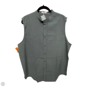 Top Sleeveless By Coofandy In Grey, Size: Xl