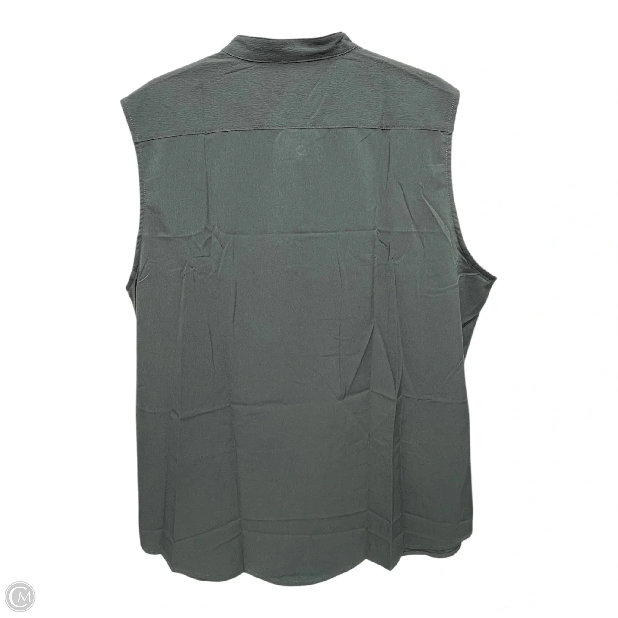 Top Sleeveless By Coofandy In Grey, Size: Xl