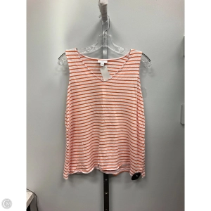 Top Sleeveless By J. Jill In Striped Pattern, Size: S