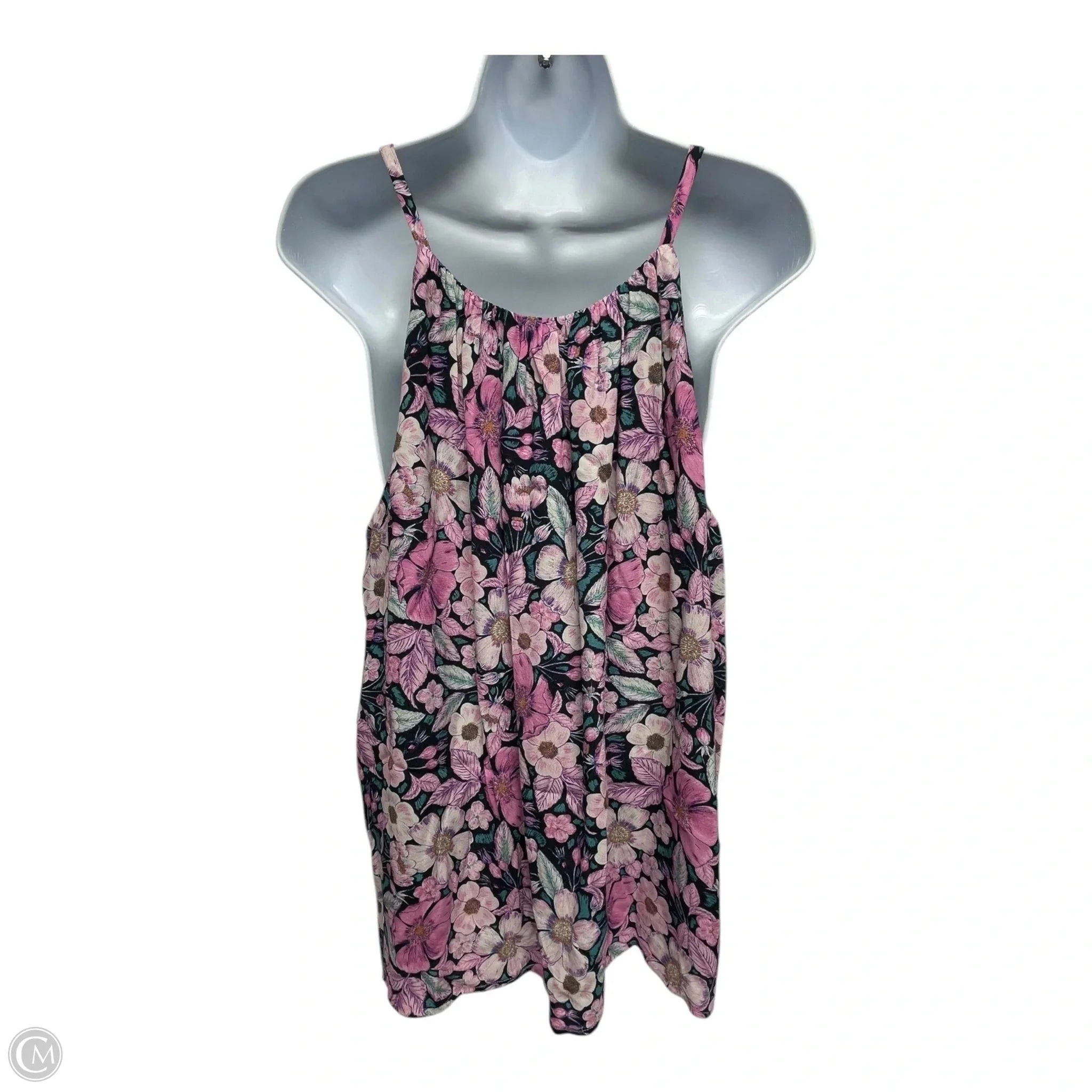 Top Sleeveless By Karen Kane In Floral Print, Size: L