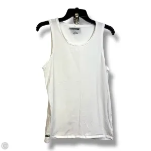 Top Sleeveless By Lacoste In White, Size: Xs
