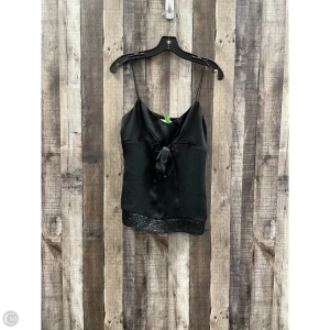 Top Sleeveless By Loft In Black, Size: S