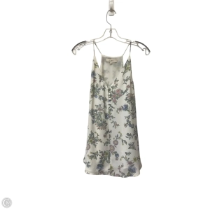 Top Sleeveless By Loft In Floral Print, Size: S