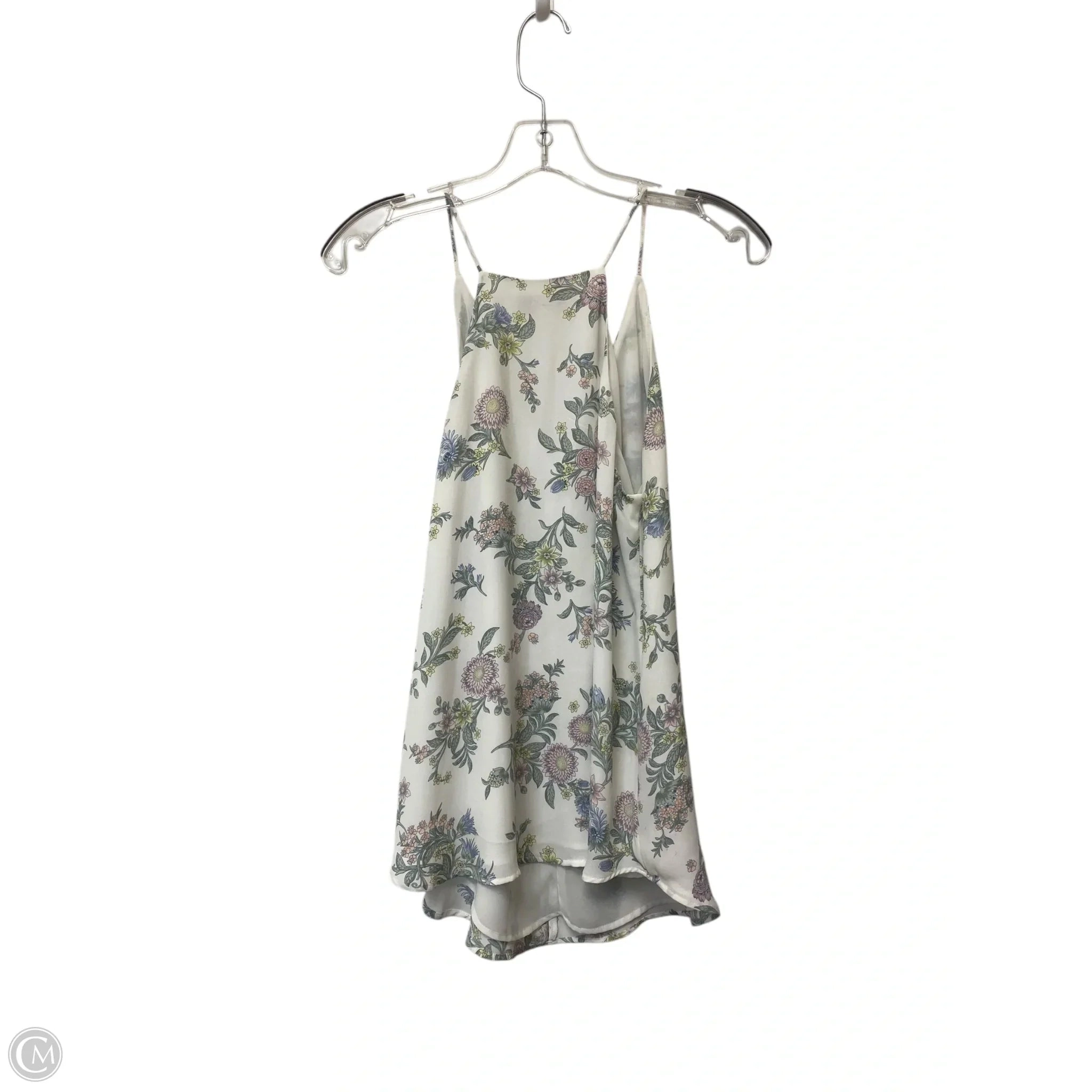 Top Sleeveless By Loft In Floral Print, Size: S