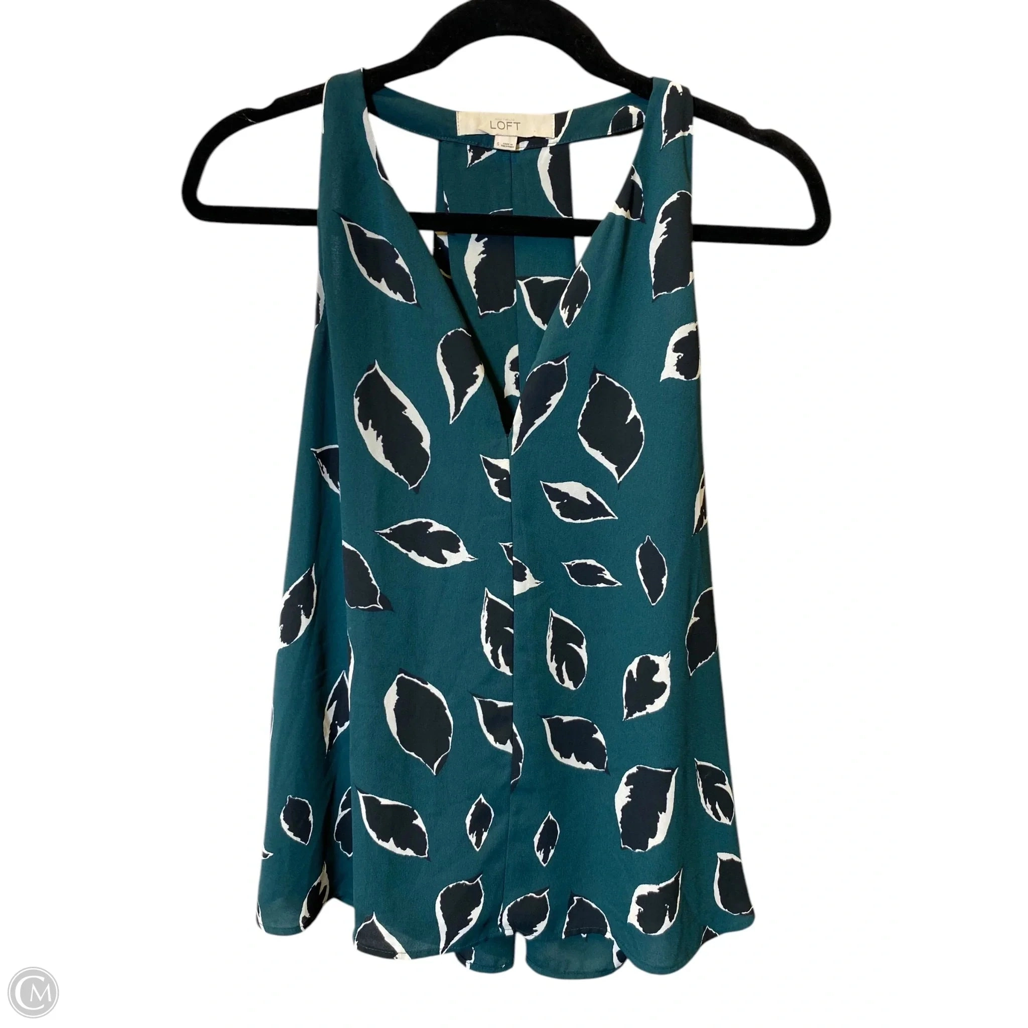Top Sleeveless By Loft In Multi-colored, Size: S