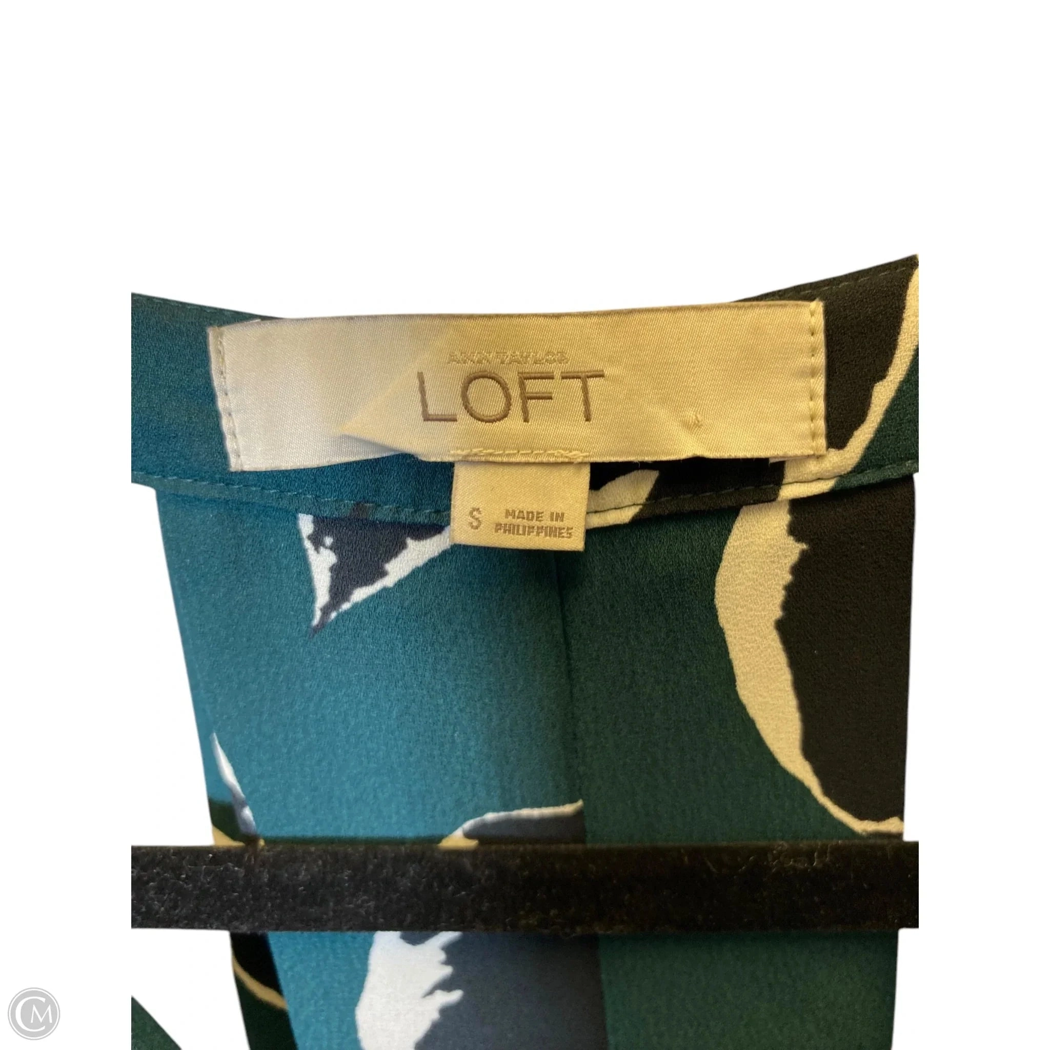 Top Sleeveless By Loft In Multi-colored, Size: S