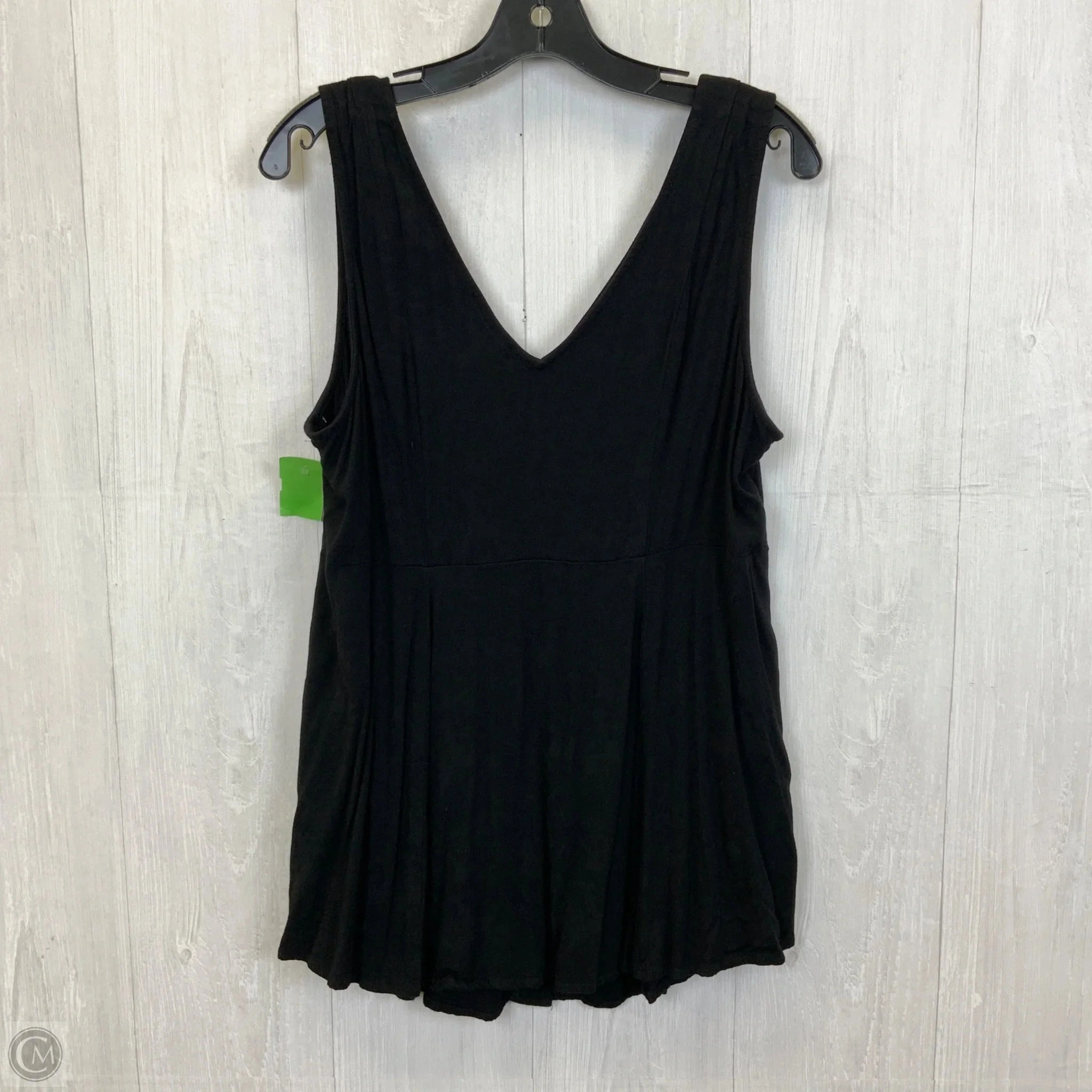 Top Sleeveless By Torrid In Black, Size: 1x