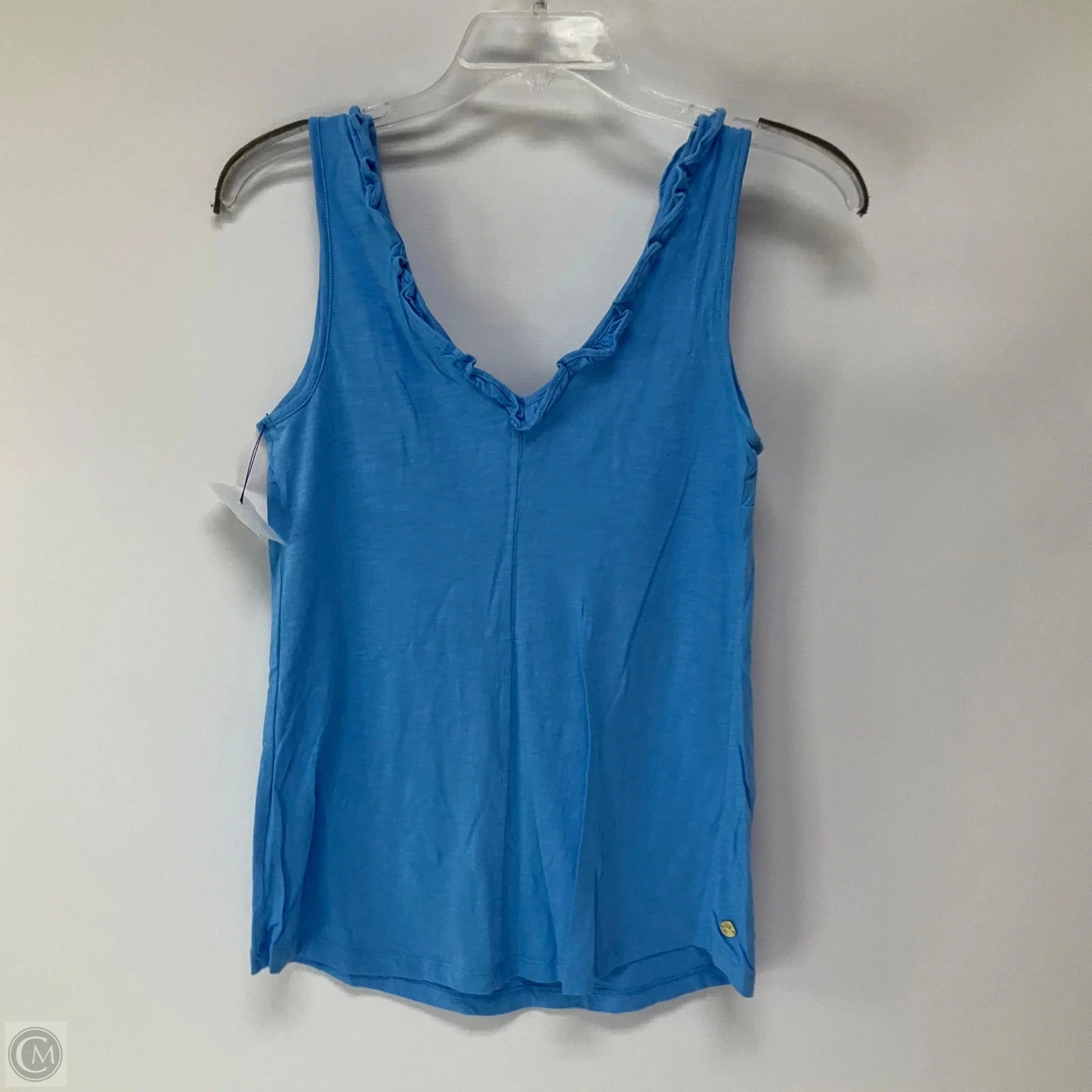 Top Sleeveless Designer By Lilly Pulitzer In Blue, Size: Xxs