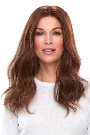 Top Smart HH 18" (Renau Colors) Topper by Jon Renau | Remy Human Hair (Lace Front Mono Top)