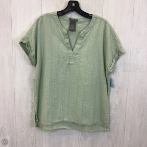 Tunic Sleeveless By Matty M In Green, Size: M