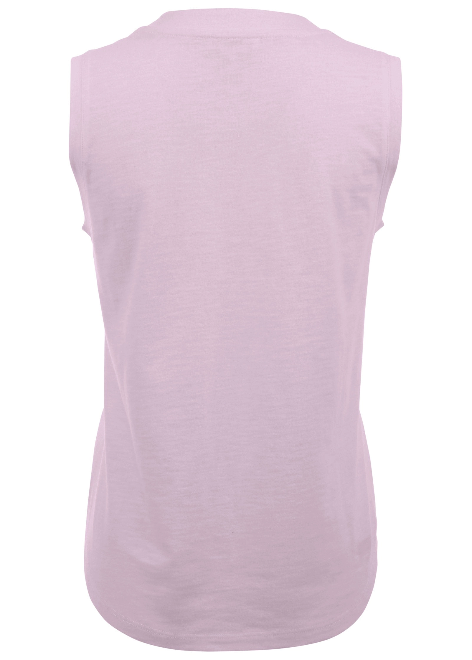 V-Neck Shirred Tank - Lilac