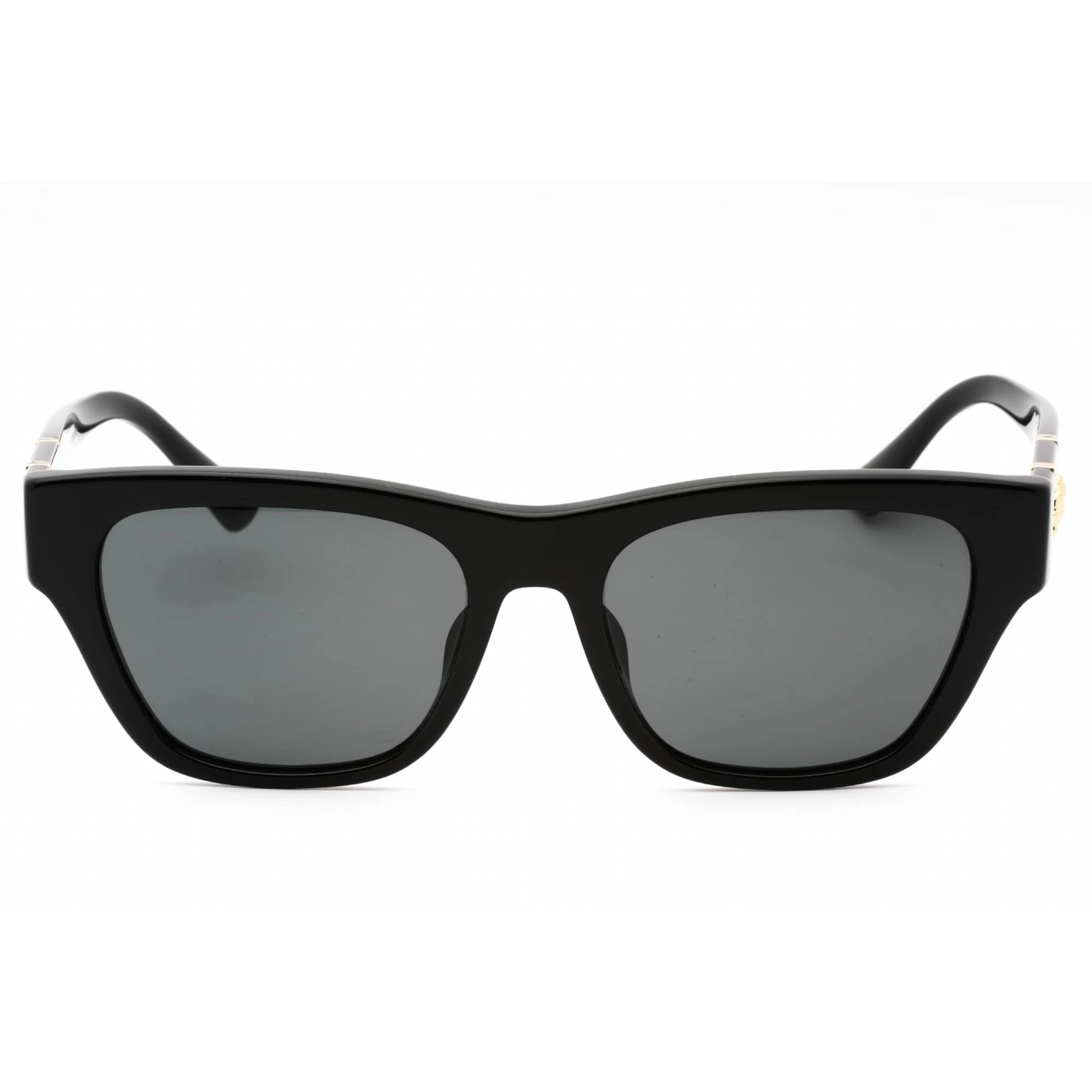 Versace Men's Sunglasses - Black Plastic Full Rim Frame Grey Lens | 0VE4457F GB1/87