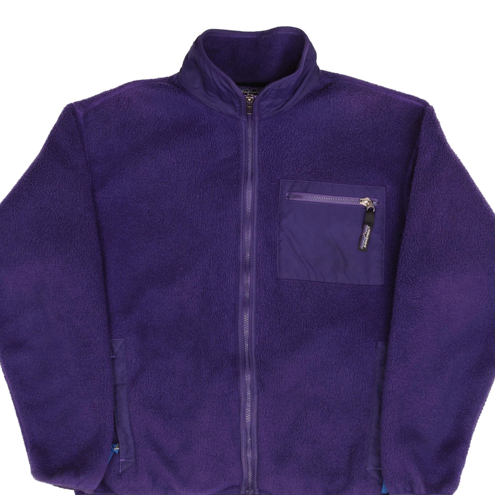 VINTAGE PATAGONIA RETRO-X DEEP PILE 1990S FLEECE WOMEN JACKET SIZE 12 MADE USA