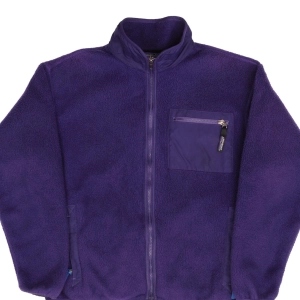 VINTAGE PATAGONIA RETRO-X DEEP PILE 1990S FLEECE WOMEN JACKET SIZE 12 MADE USA