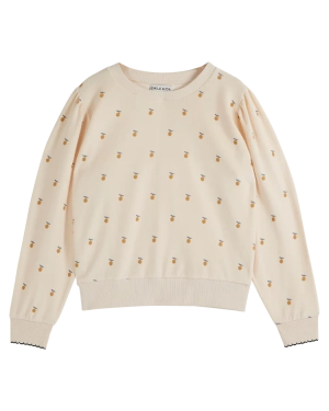 Women Sweatshirt Lemon - قصيرة
