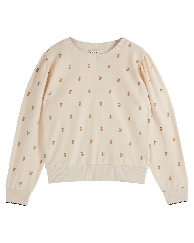Women Sweatshirt Lemon - قصيرة