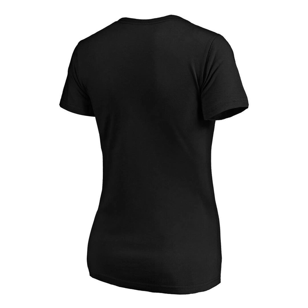 Women's Short Sleeve T-Shirt (FANATICS0423-W-SSVNECK-BLK)
